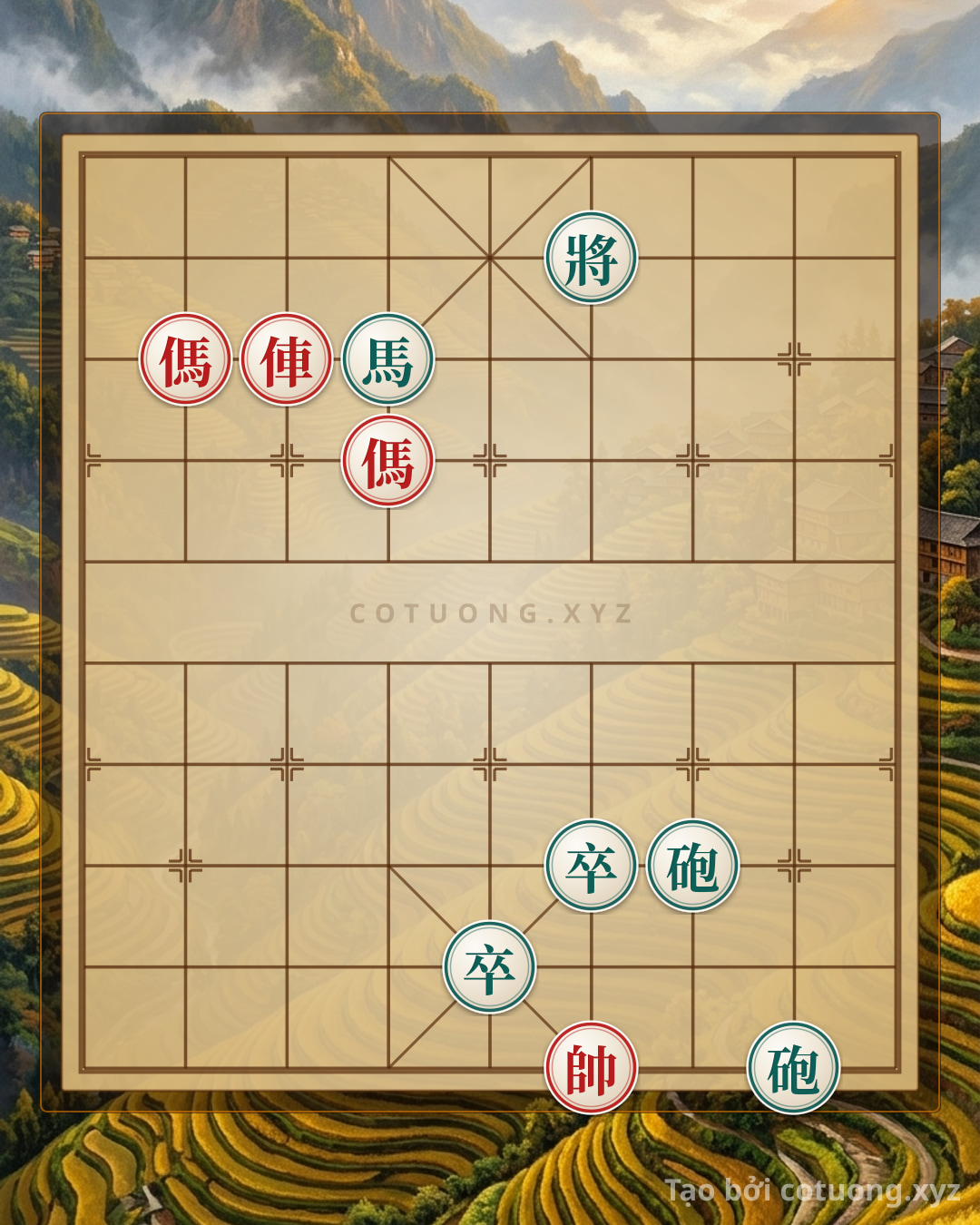 Challenge: The 'Double Horse Sword' Strategy - Battle at 8th File 8th Rank - Can you solve it?