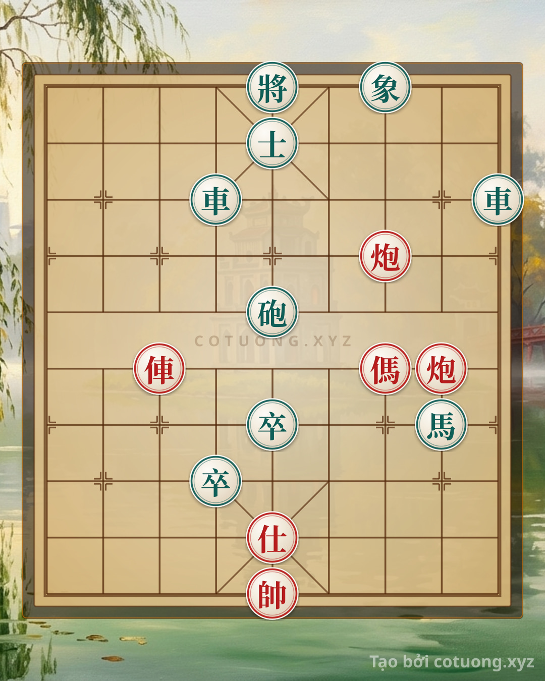 Challenge: Black's 5th File, 10th Rank Position: 
