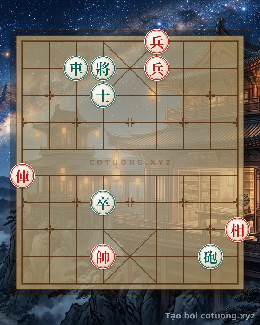 Challenge: Defeating Black in 3 Moves: The Red Chariot Strategy on File 9, Rank 5 - Xiangqi Online - Can you solve it?