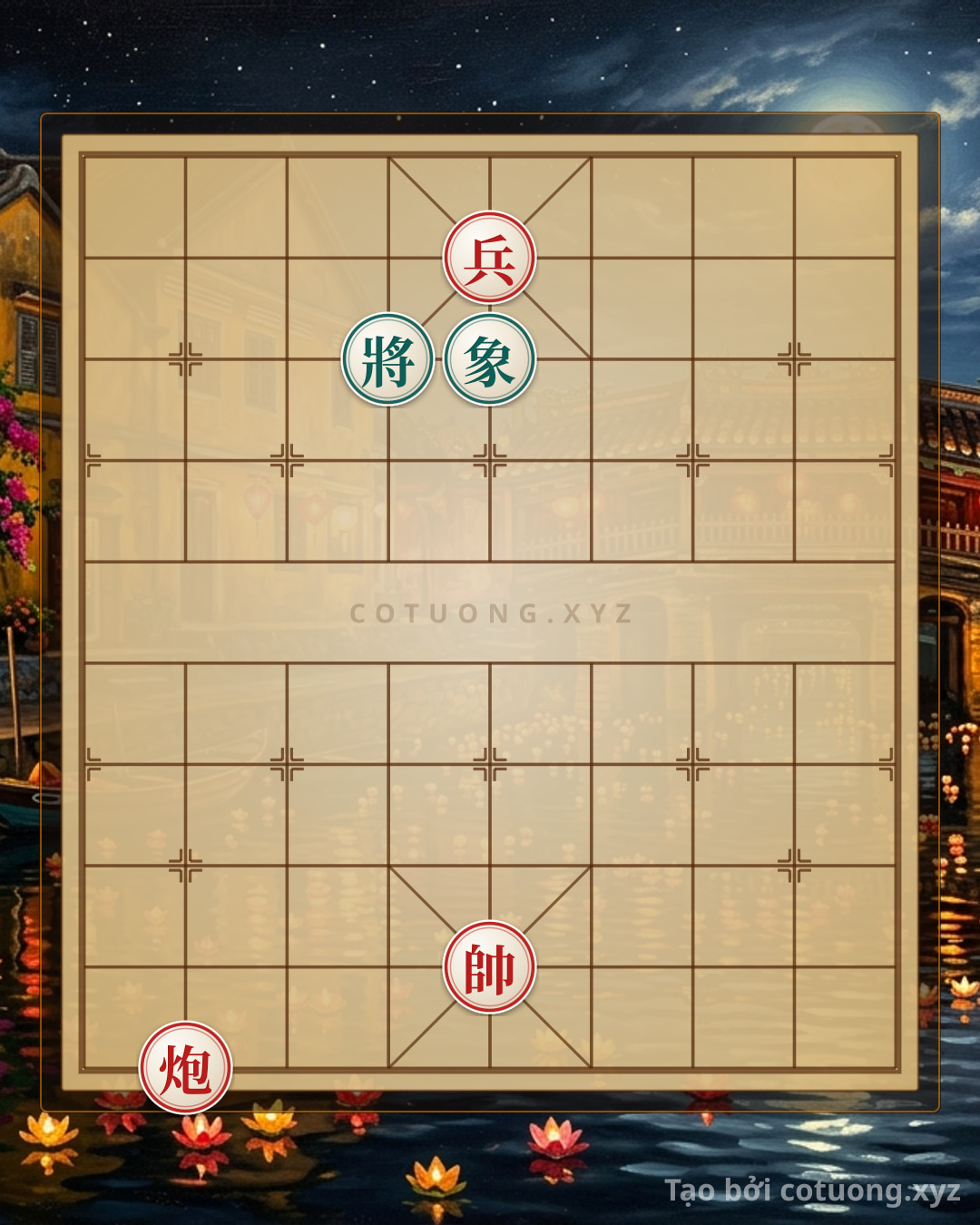 Challenge: Secret Tactics: Cannon Pawn vs. Elephant - Chinese Chess Online - Can you solve it?