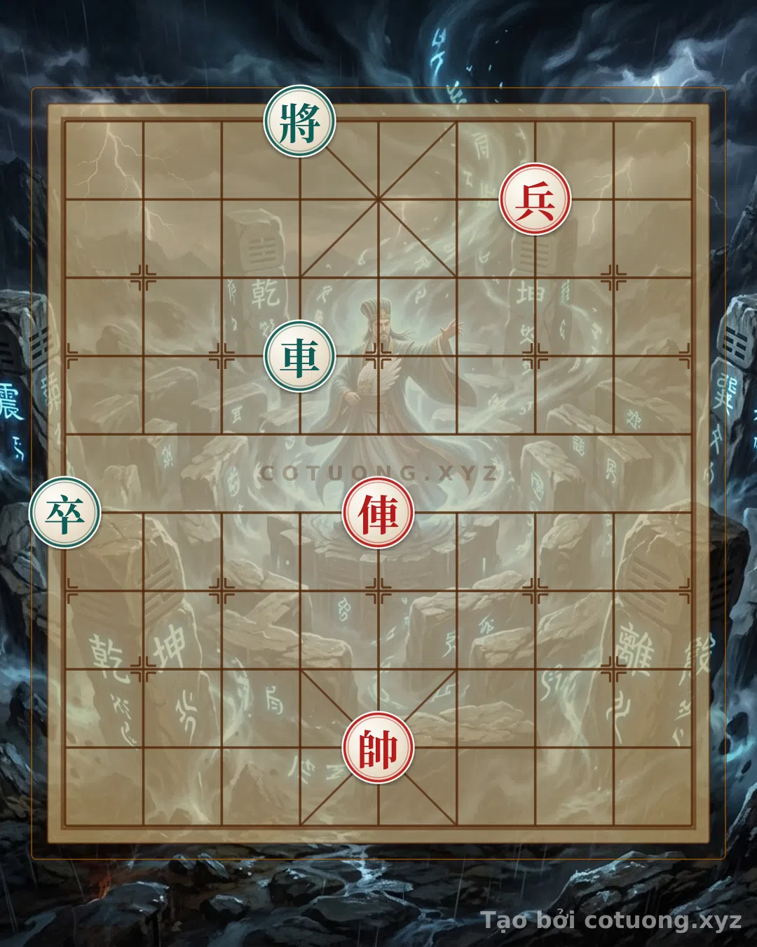 Thế cờ: Xiangqi: Defensive Tactics Against the Black Chariot's Deadly Attack — Cờ Tướng Online