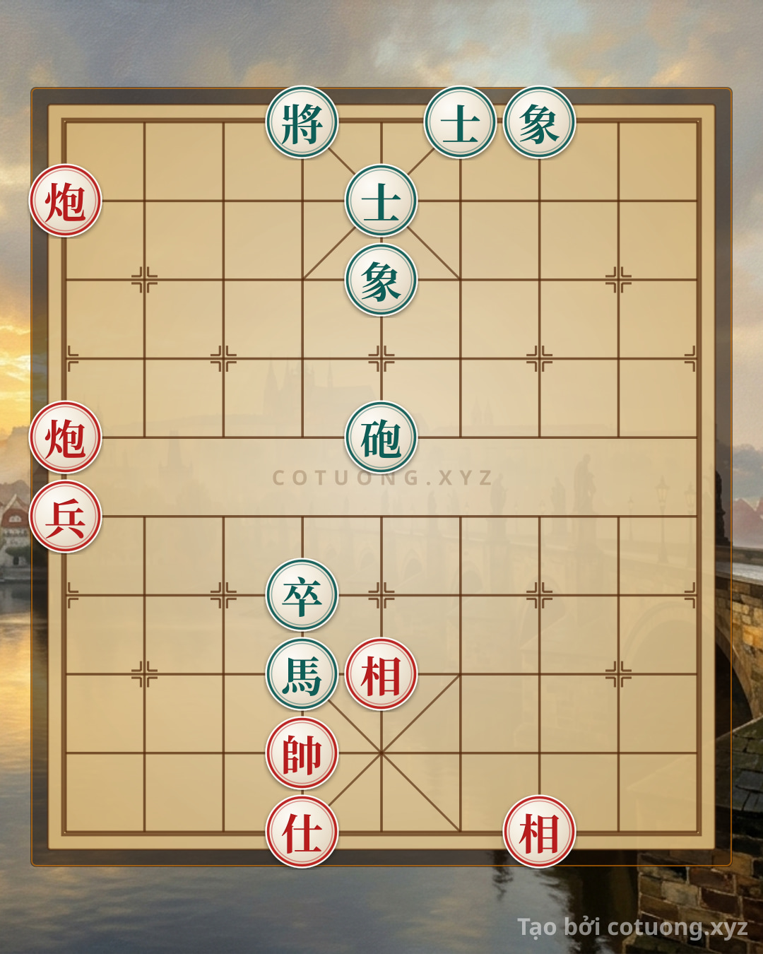 Challenge: Kong Biao Xiang Qi: Cannon Pawn Double Strike Breaking the Triple Fortress - Can you solve it?
