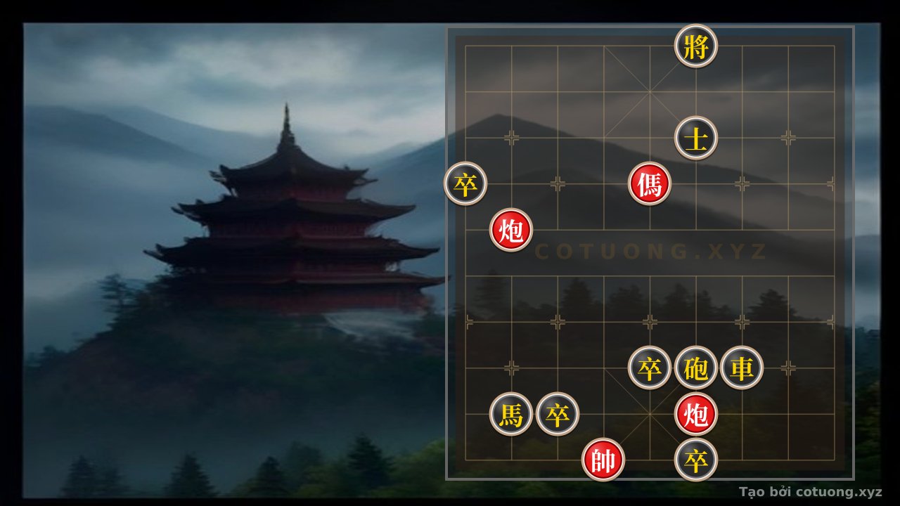 Thế cờ: Xiangqi: The Red Move and the Secret of the Defender - Tactics Academy — Cờ Tướng Online