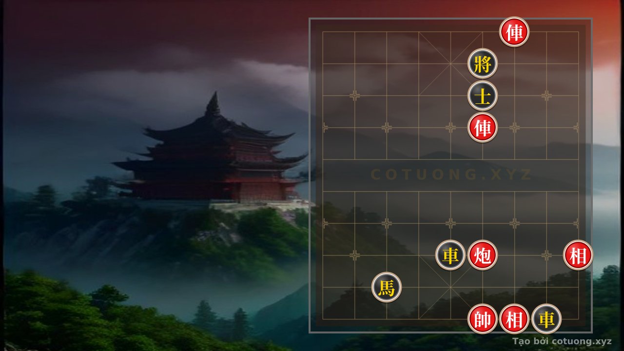 Thế cờ: The Xiangqi Double Rook Cannon Counterattack Strategy: The Subtle Trap of Black's Hidden Attack — Cờ Tướng Online
