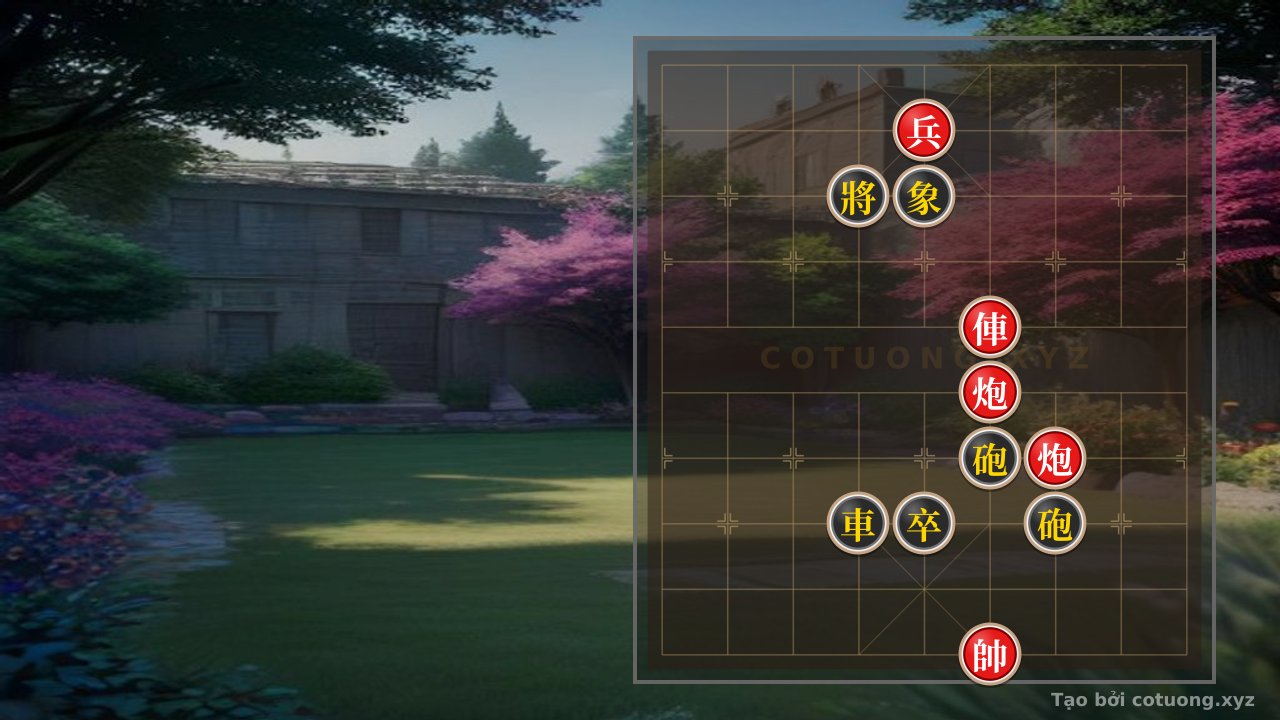 Thế cờ: Xiangqi: Analysis of the Red Advantage, Black's Solid Defense — Cờ Tướng Online