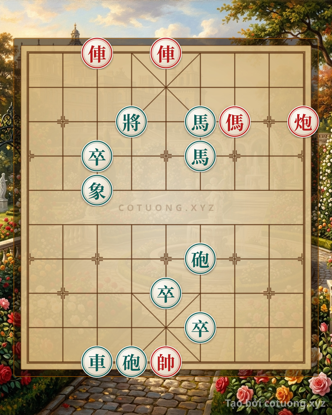 Challenge: Red Chariot Rushes Straight, Black General Is Trapped: A Level 7/10 Chess Position and Lesson in Strategy - Can you solve it?