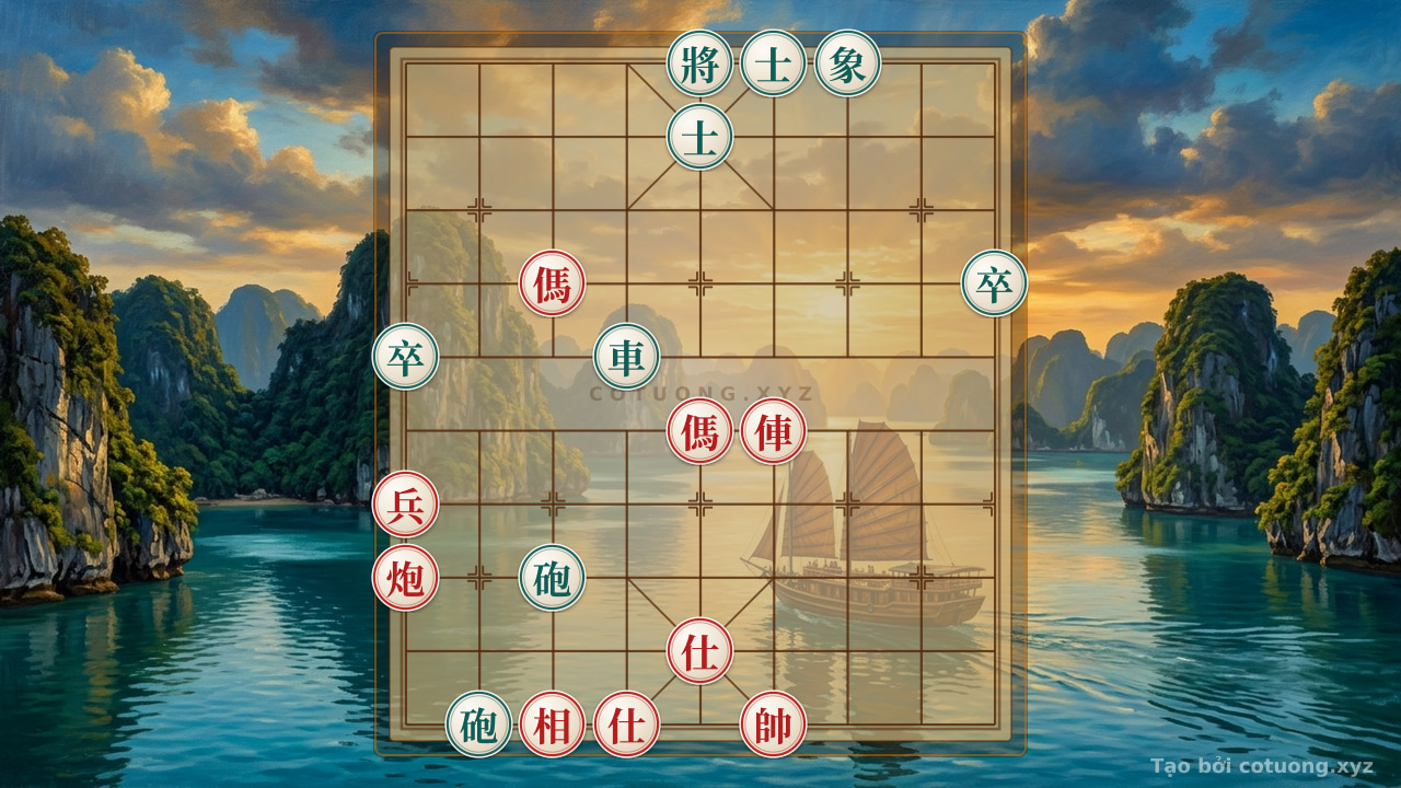 Thế cờ: Classic Traps in Xiangqi: Red Rook-Cannon vs. Black Rooks-Cannons - Survival Tips from the First Move — Cờ Tướng Online