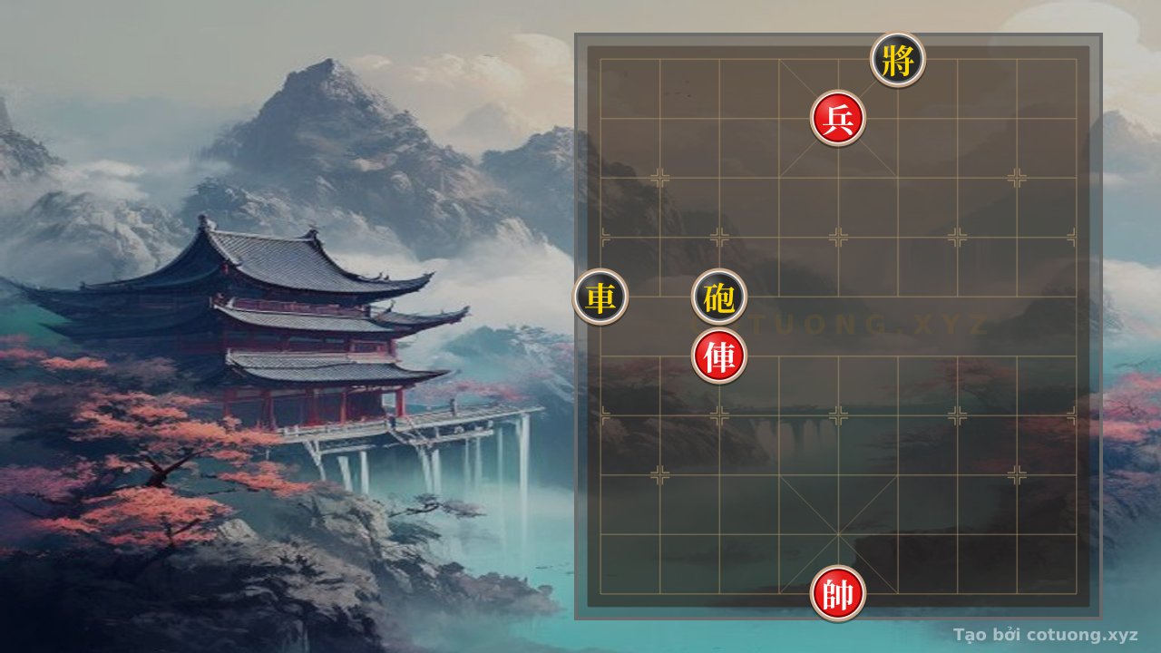 Thế cờ: Endgame Winning Secrets in Xiangqi: Chariot, Pawn vs. Chariot, Cannon - Red's Tactical Guide — Cờ Tướng Online