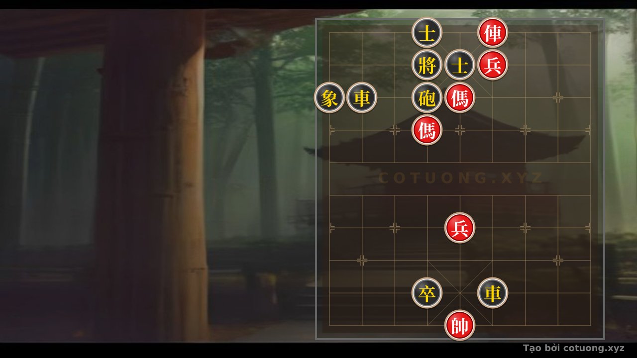Thế cờ: Red's *5/10* Opening: Rook on 4th File Pierces, Horse on 5-6 Files Intercepts – Brutal Tactics with Empty Cannon — Cờ Tướng Online