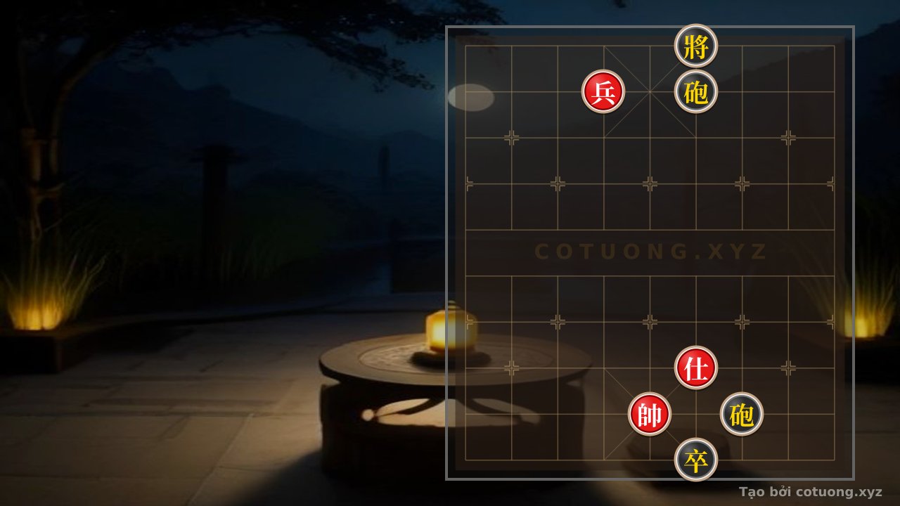 Thế cờ: Xiangqi: The Secret to Capturing the Red Pawn with the Black Cannon in the 'Killing Formation' — Cờ Tướng Online