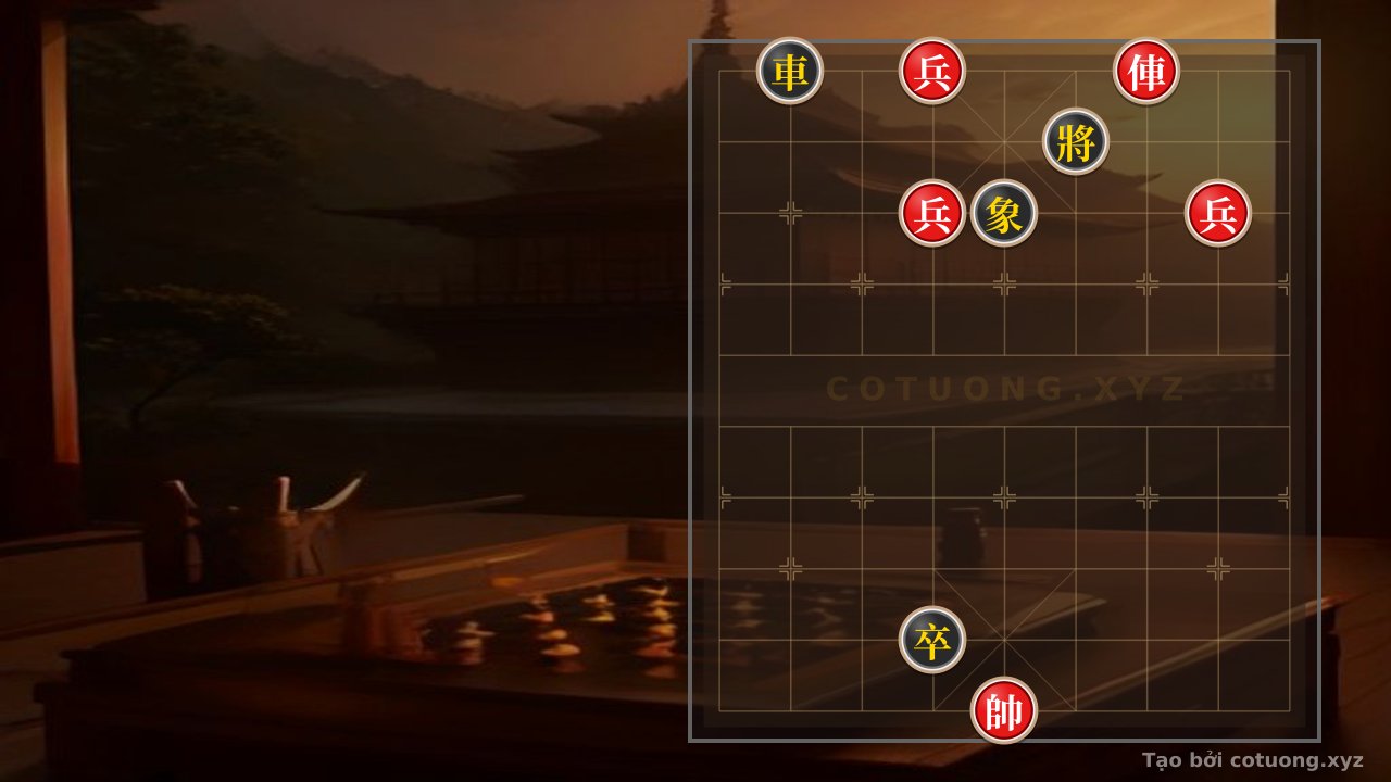 Thế cờ: The 'Red Rook Exposed 3' Trick - Counterattack Tactics from a Dangerous Position — Cờ Tướng Online
