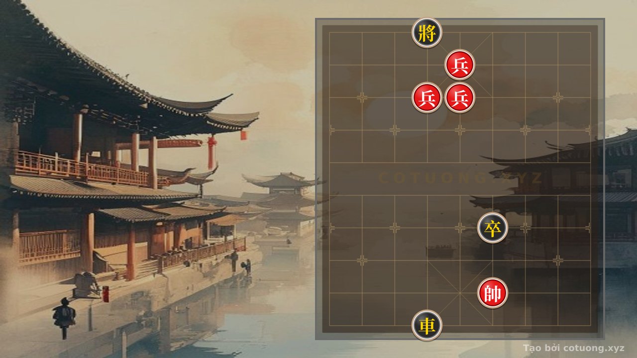 Thế cờ: Black Rook 'Punching' Strategy: Can Red Be 'Eyed'? — Cờ Tướng Online