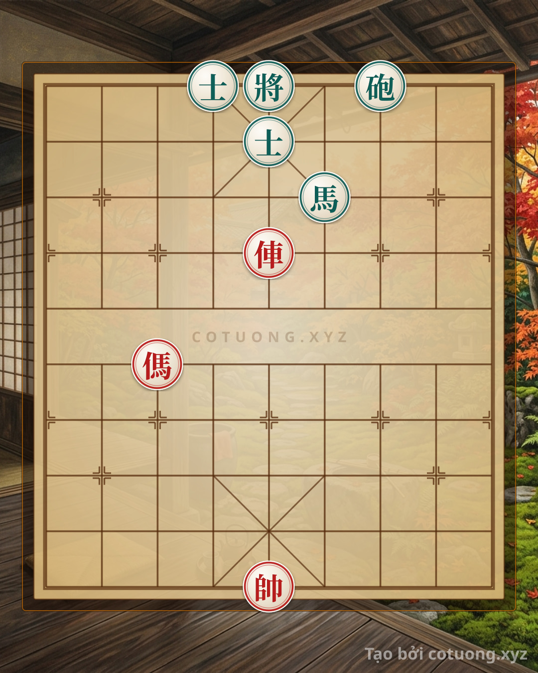 Challenge: Classic Xiangqi Position: Red Rook Escapes, Black Horse Pinned - Decisive Tactical Maneuver - Can you solve it?