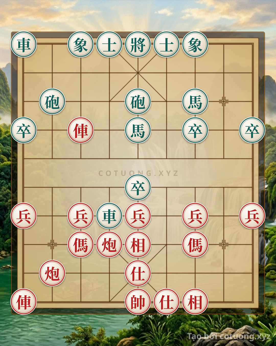 Challenge: Xiangqi Mastery: Rapid Counterattack with 2 Rooks, 2 Cannons, and 2 Horses – Decoding the Decisive Move in Position #4c3d - Can you solve it?