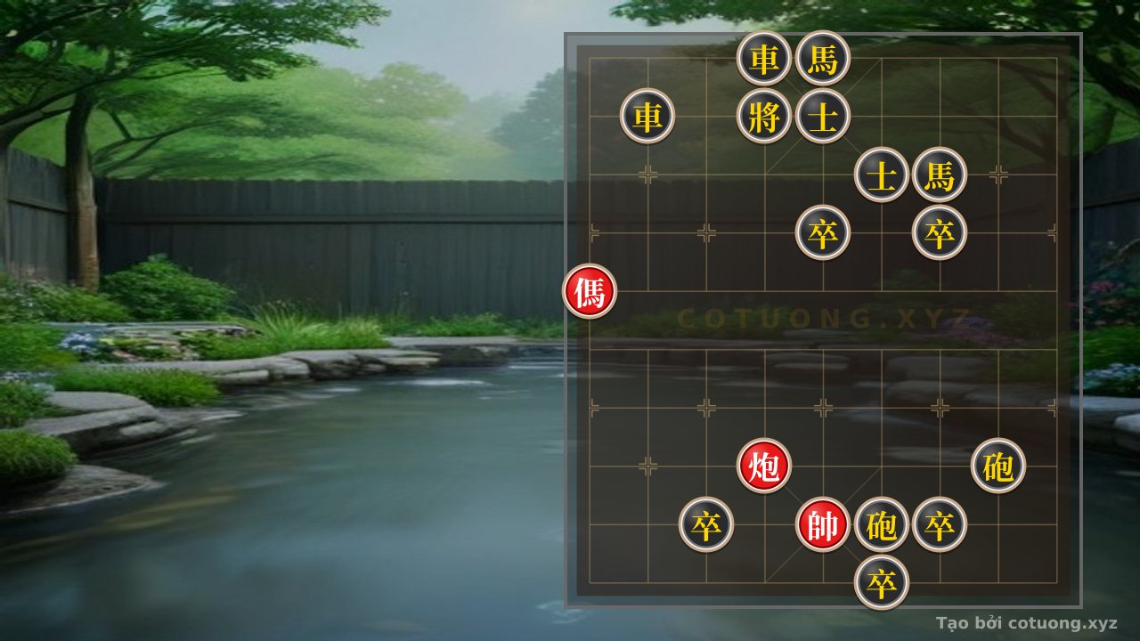 Thế cờ: Black Rook on File 4, Rank 10: Direct General Chess Analysis — Cờ Tướng Online