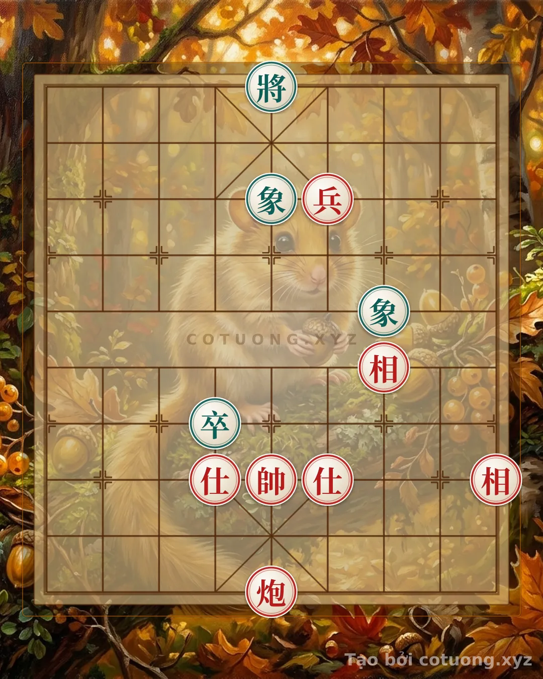 Thử Thách: Bí kíp phòng thủ cờ tướng: Chống đòn Pháo Đỏ lộ 5 hàng 1 - Bạn có thể giải được?
