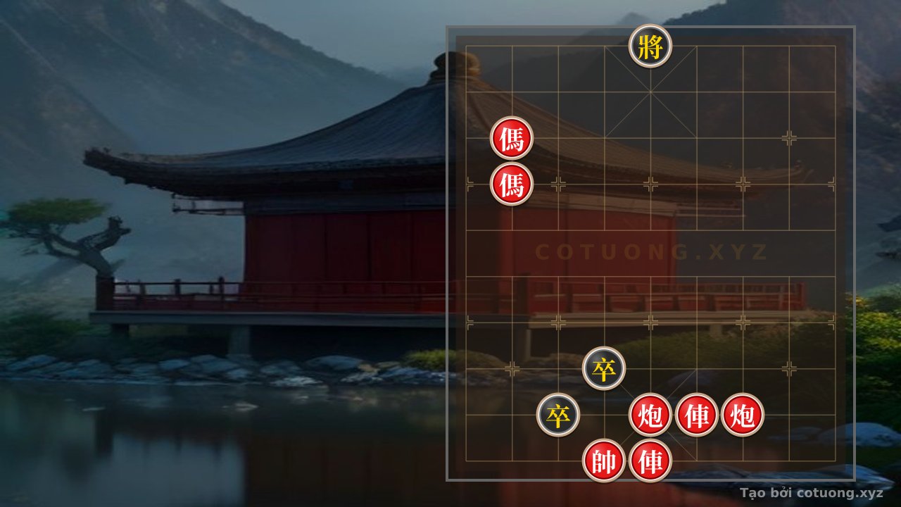 Thế cờ: Red General Chess: Counterattack Tactics from the 'General Exposed on the 5th Rank' Position - Lesson from the Chessboard — Cờ Tướng Online