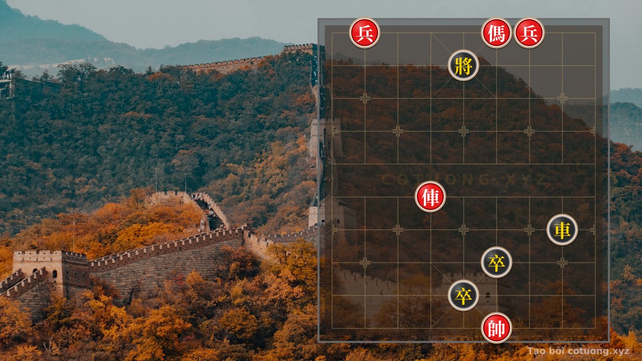 Thế cờ: 'Moonlit Xiangqi' - Winning Defense Through 'Opponent Psychology': Lessons from the 'Red Pawn on 8th Rank - Black Chariot on 4th Rank' Opening (Level 5/10) — Cờ Tướng Online