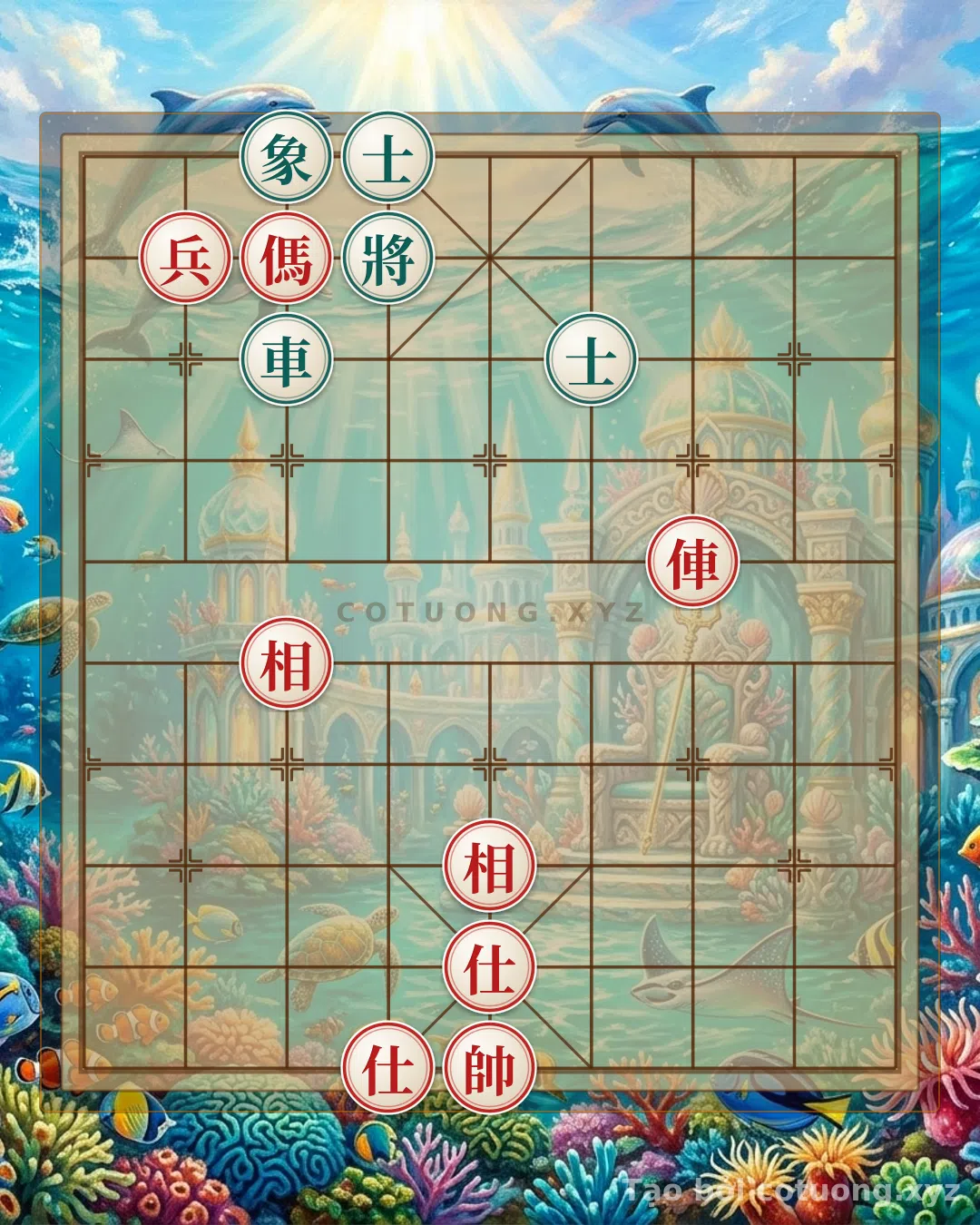 Challenge: Xiangqi Defense Tips: Handling the 'Red Horse on 7th Rank' Opening with a Steadfast Spirit - Can you solve it?