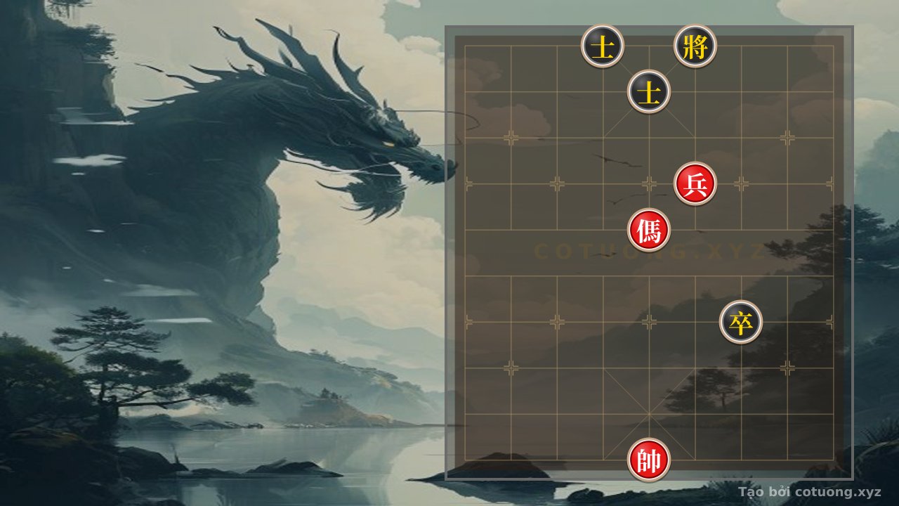 Thế cờ: Black General's Defensive Strategy: 