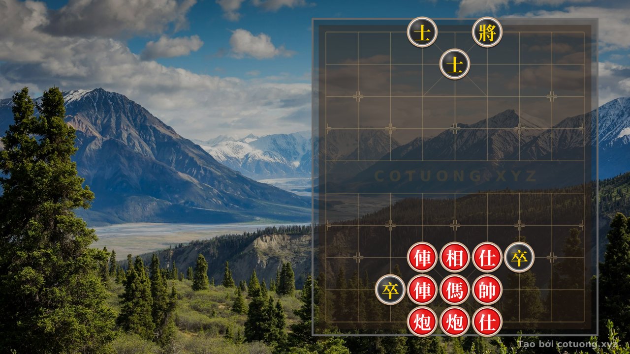 Thế cờ: Decoding Xiangqi: Red's Chariot Attack - Black's Defensive Setup, Who Has the Advantage? — Cờ Tướng Online
