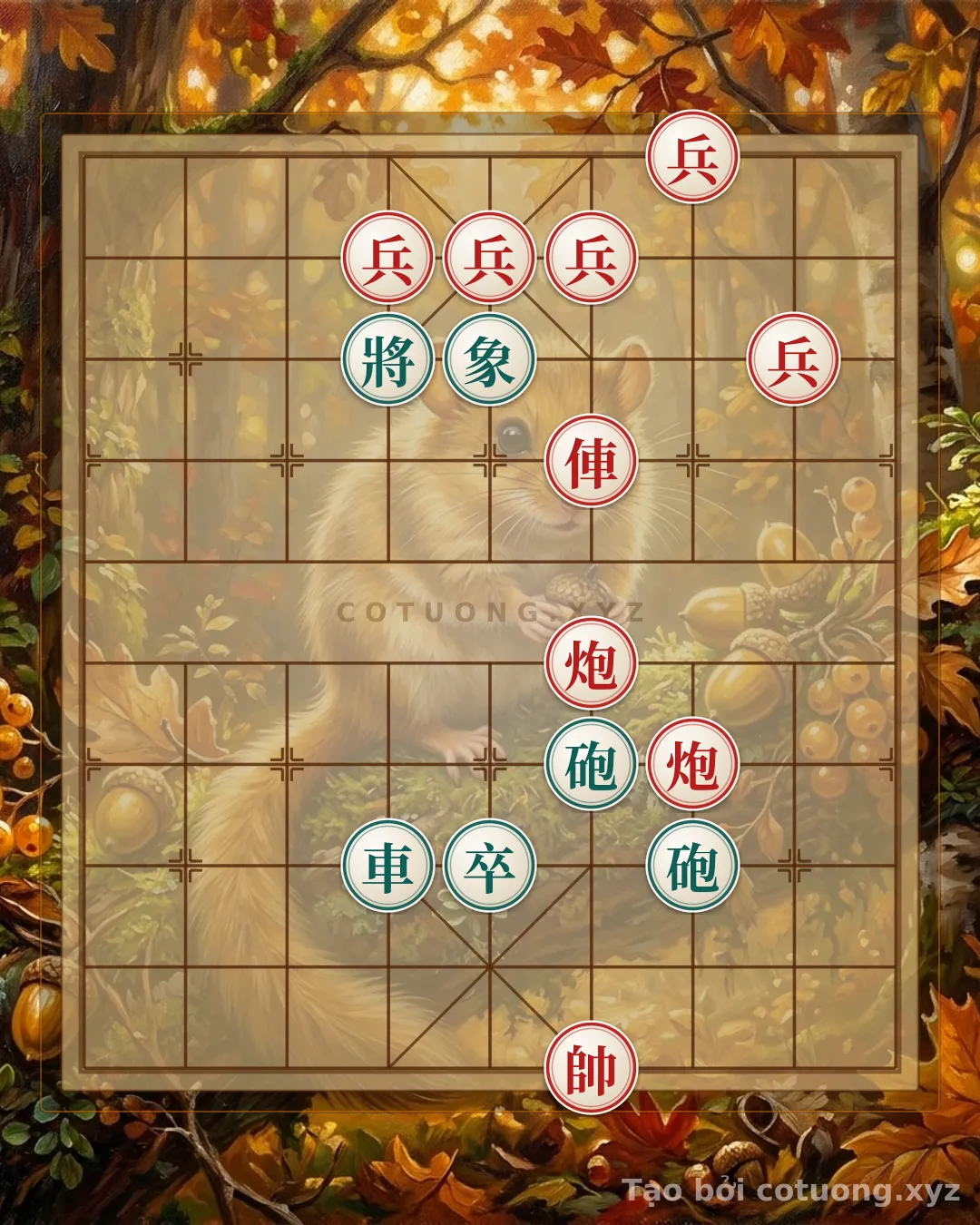 Challenge: Secret Tactics: The Cannon Cart Alliance to Crush the Black Rear - Can you solve it?
