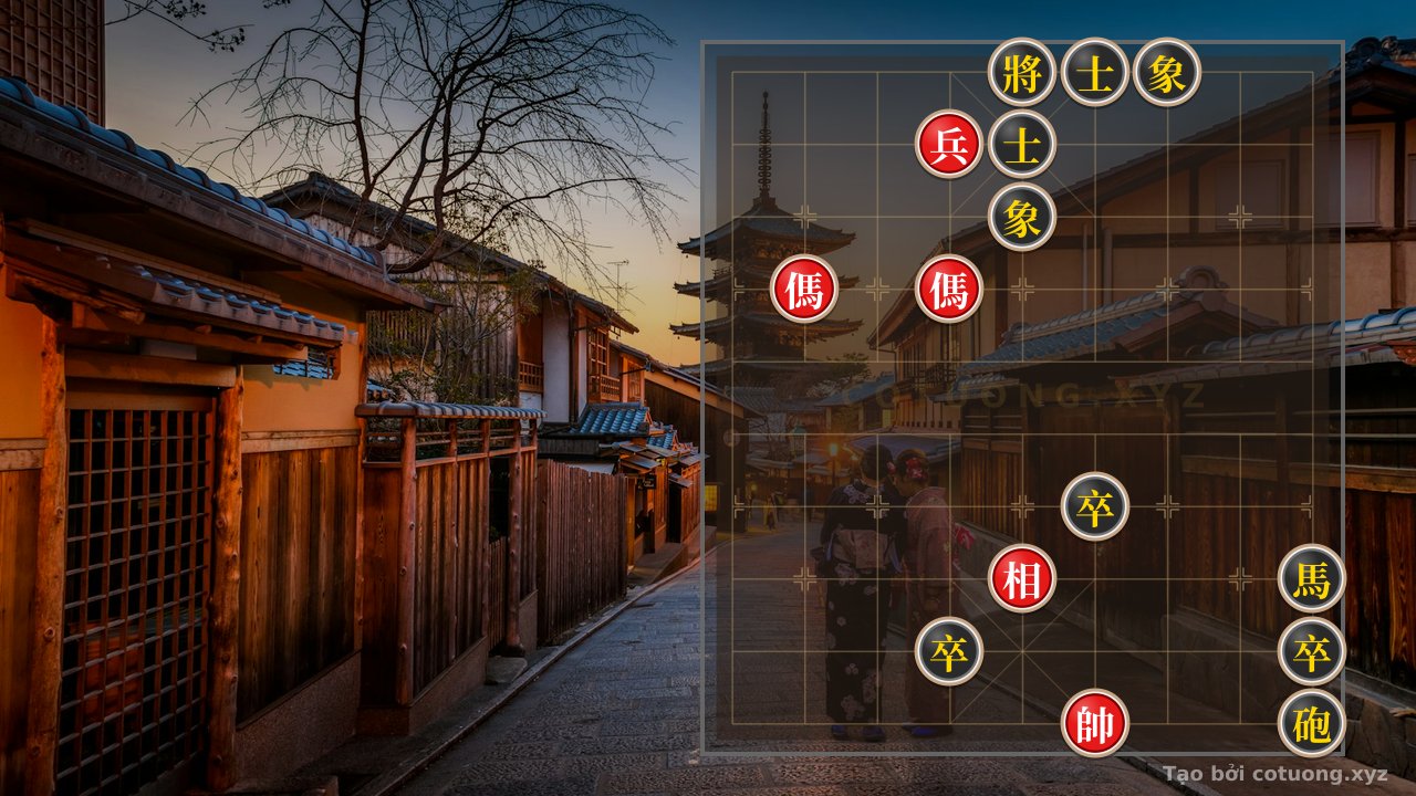 Thế cờ: The Ultimate Guide to Solving the Legendary Endgame: Double Horse Pinning Elephant vs. Cannon Horse 3 Pawns - A Deadly Trap Few Notice — Cờ Tướng Online