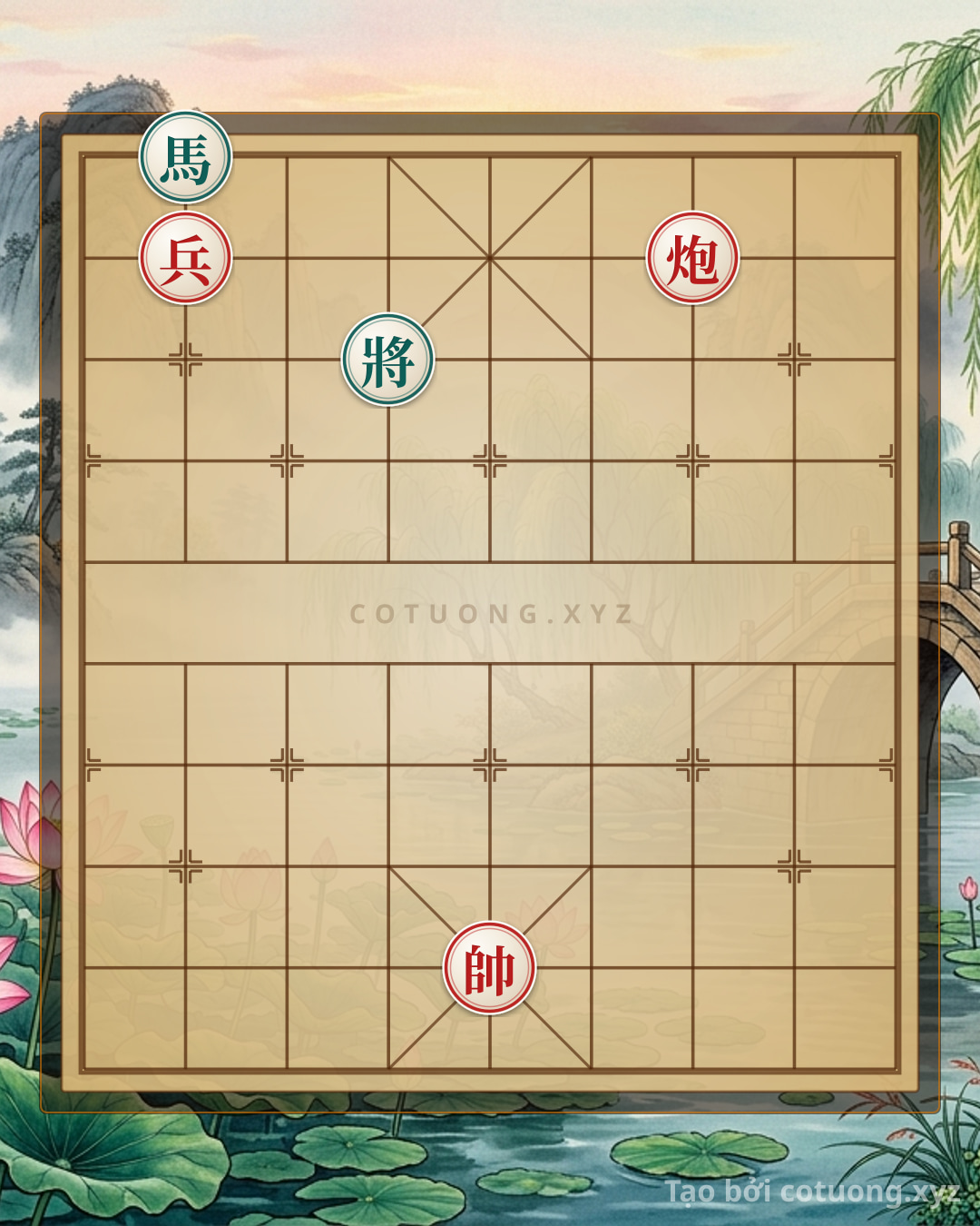 Challenge: Đơn pháo độc bộ, diệu kế tàn cuộc - Can you solve it?
