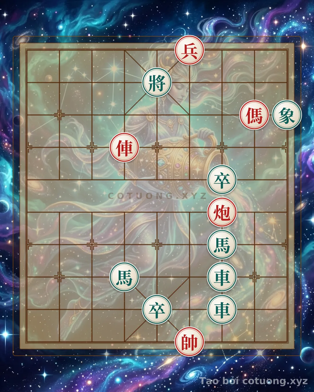 Challenge: The Double Black Horse Trap: A Subtle Defense Strategy in Xiangqi - Can you solve it?