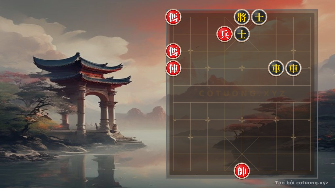 Thế cờ: Secret Tips to Defeat the Double Rook Black: How to Break the Red's Rook Defense — Cờ Tướng Online