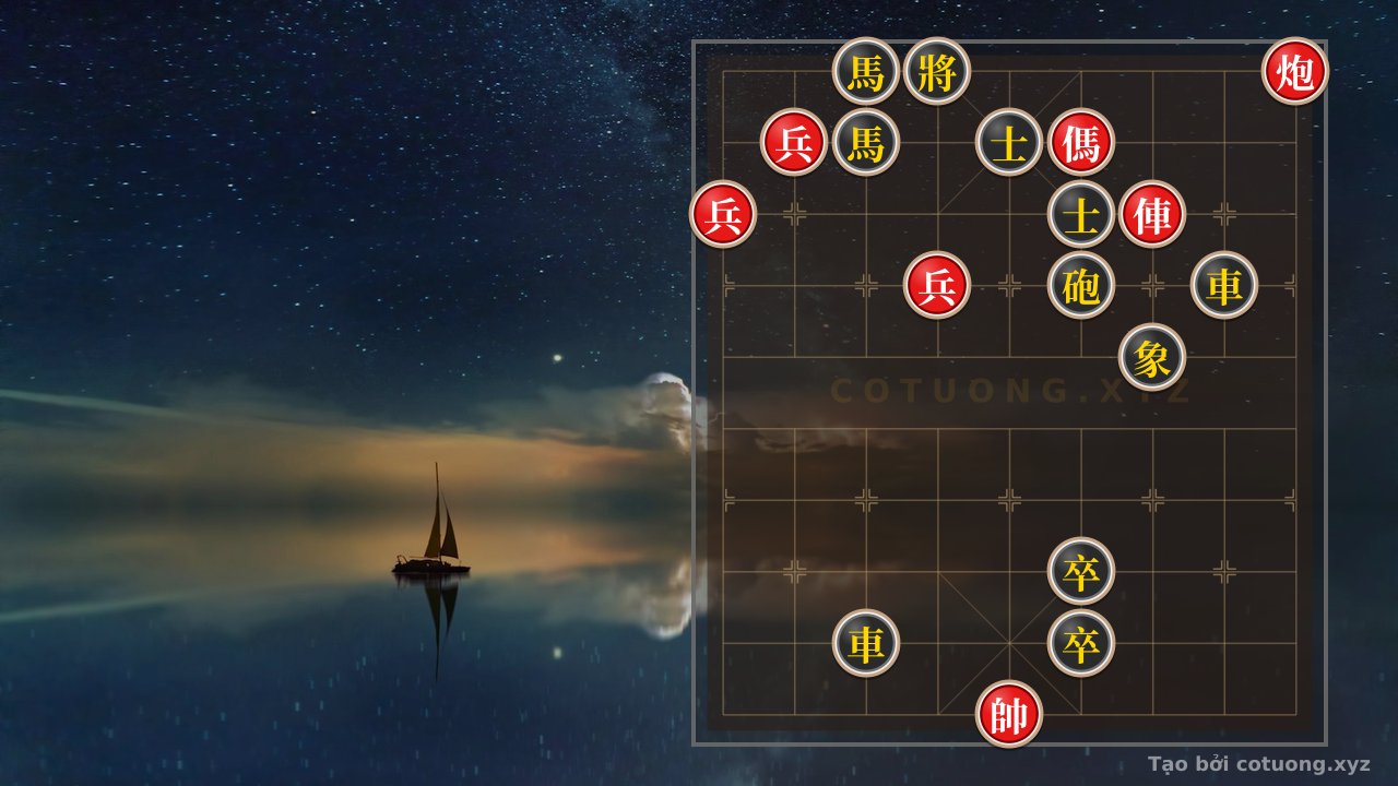 Thế cờ: Red General Chess: Double Horse and Empty Cannon Tactics - Winning Strategies — Cờ Tướng Online
