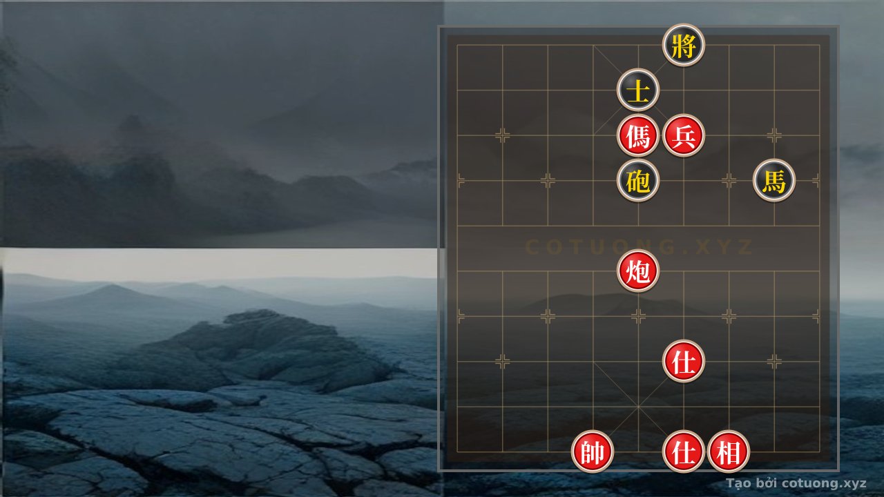 Thế cờ: The 'Double Horse Attack' Formation - Red's Dominant Strategy in Xiangqi — Cờ Tướng Online