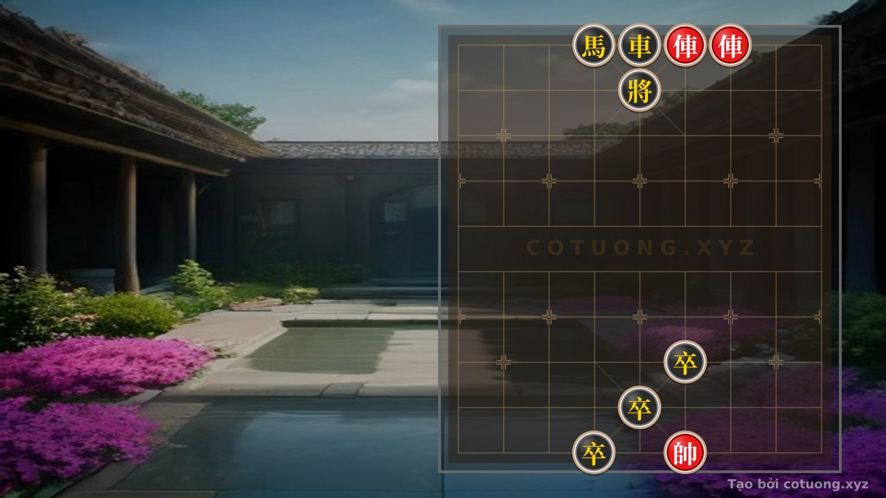 Thế cờ: Seizing Advantage from Counterattack: The Strategy of the Red Rook in the Double Horse Face-to-Face Formation — Cờ Tướng Online