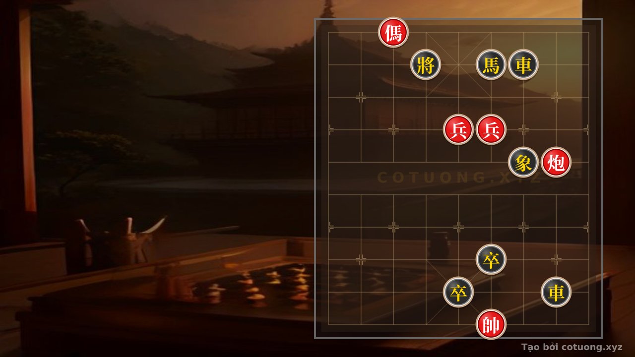 Thế cờ: The Dangerous Xiangqi Position: Red's Unexpected Counterattack on File 4 - Which Strategy Survives? — Cờ Tướng Online