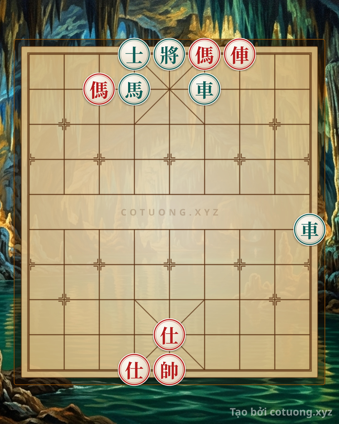 Challenge: The Mystery of the Xiangqi Board: The Lone Red Chariot in a Life-and-Death Battle - Can you solve it?