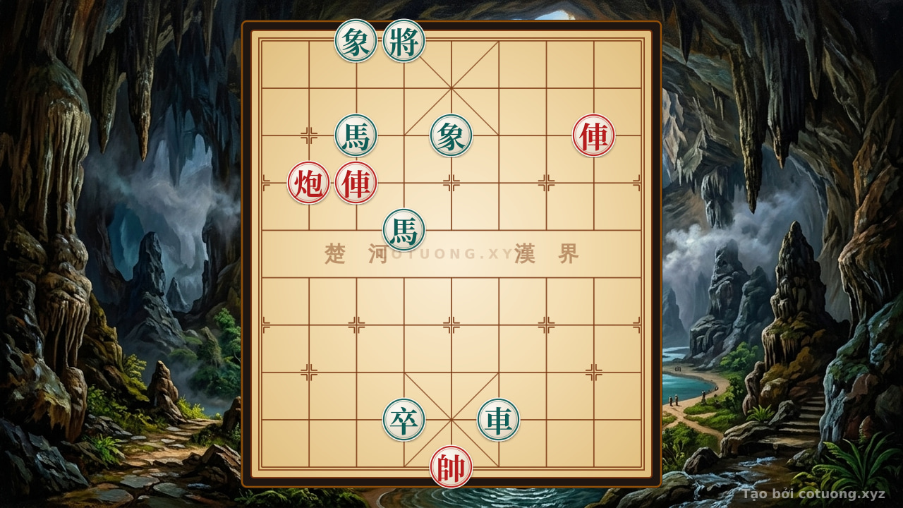 Thế cờ: Double Black Horse Trap: Ruthless Strategy for Red Army in Xiangqi — Cờ Tướng Online