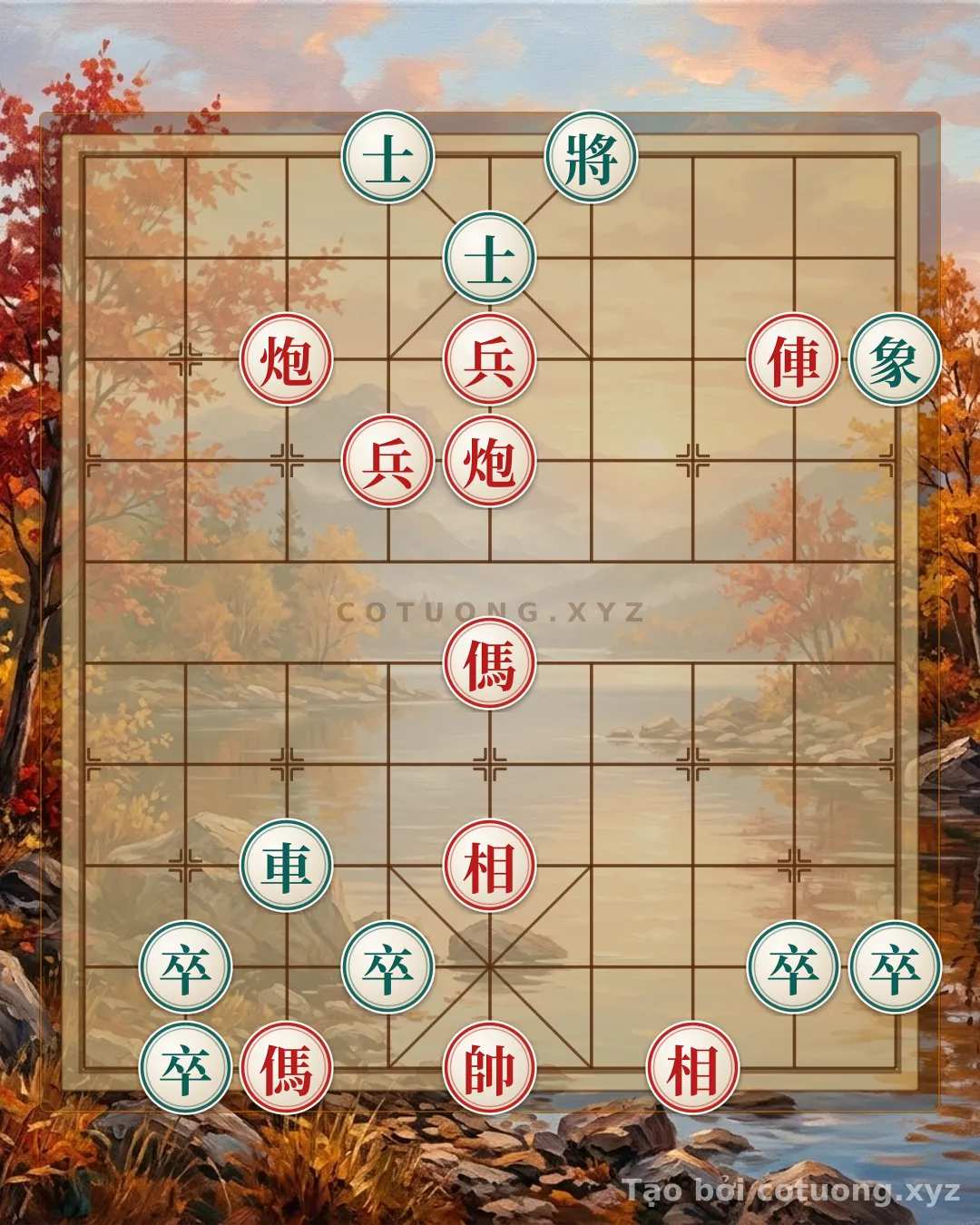 Challenge: Xiangqi Super Hard: Breaking the Black Advisor with Double Horses - Can you solve it?