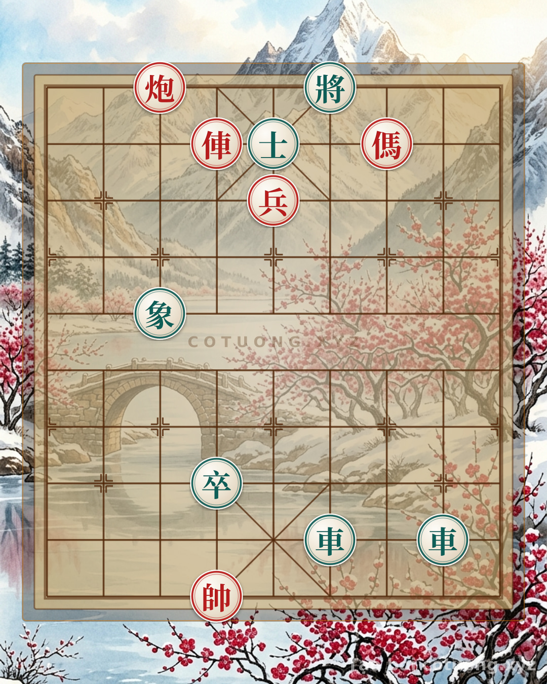 Challenge: Art of Counterplay: The Lonely Red Cannon Surrounded by Black Chariots - Can you solve it?