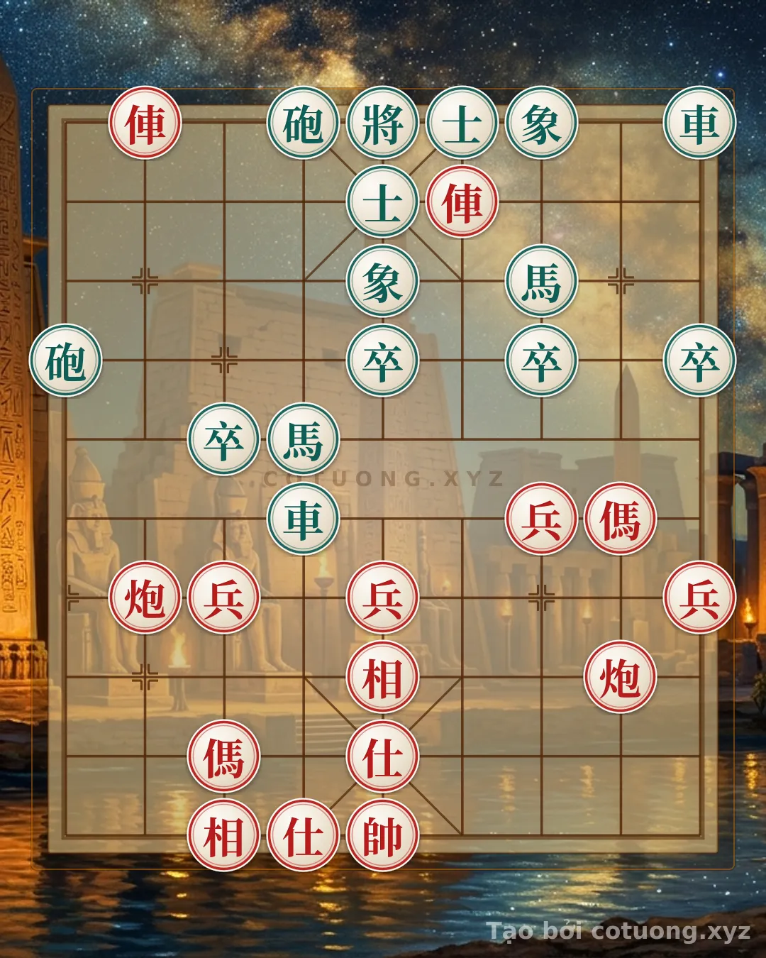 Challenge: Classic Checkmate Secrets: When the Red Chariot Counters in the Misty General's Night - Can you solve it?
