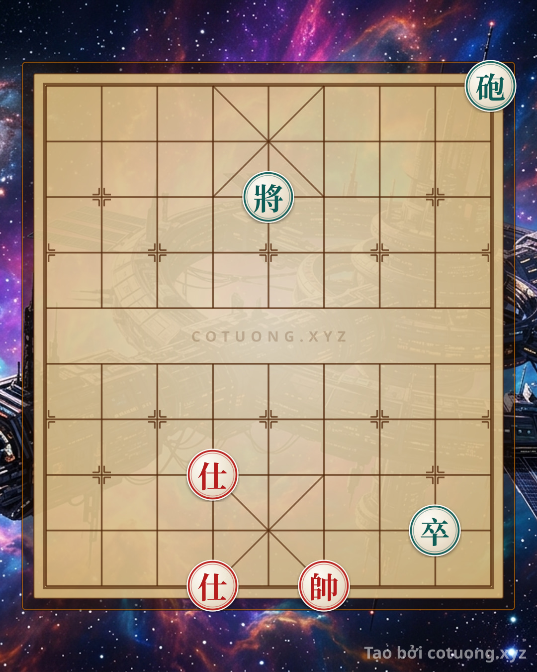 Challenge: Defensive Counterattack: Red Advisor at 6-3 Blocks Black Cannon at 9-10 - Can you solve it?