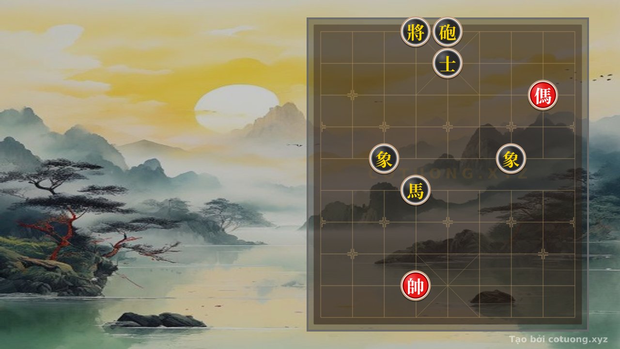 Thế cờ: The Art of the Silver General's Counterattack: Mastering the Defense Against the Black Cannon Horse Elephant in Chinese Chess — Cờ Tướng Online