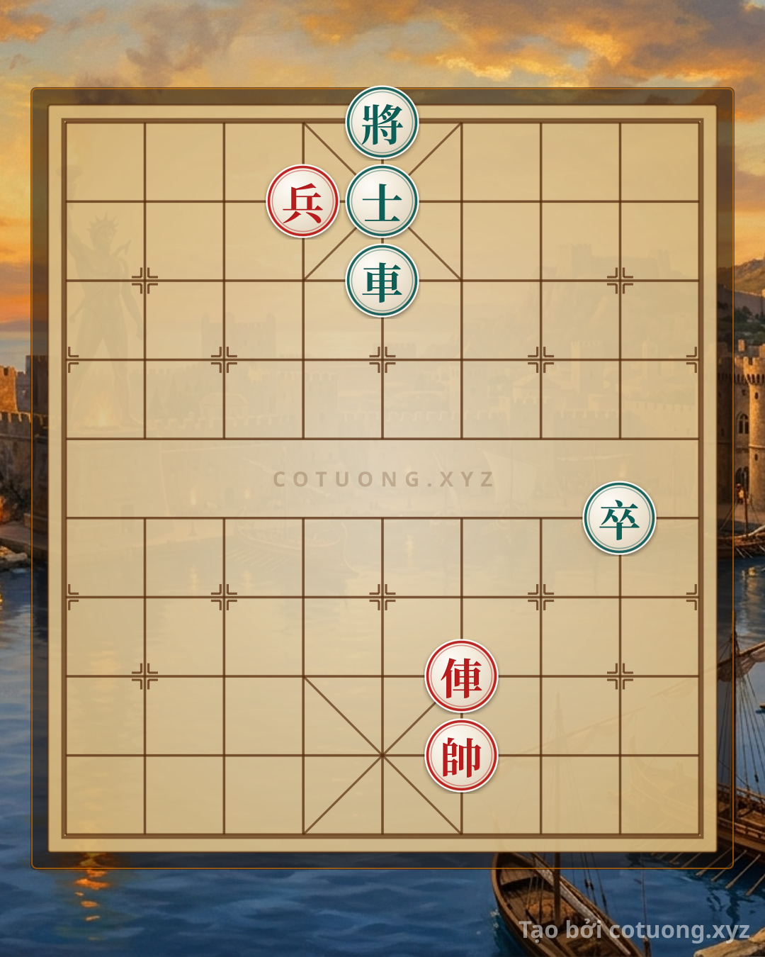 Challenge: Xiangqi: Red's Strategy to Defeat Black in 'Xich Bi' - 36 Moves - Can you solve it?