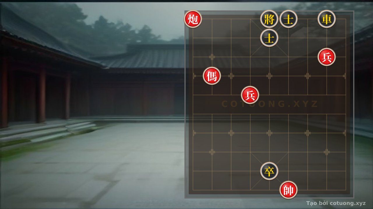 Thế cờ: Black Trap: Red Cannon on 9th File, 10th Rank - A Fatal Strategy for the Red Player — Cờ Tướng Online
