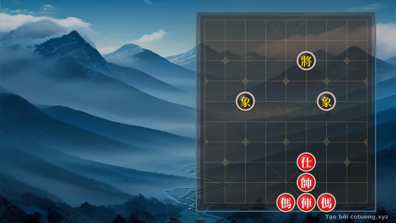 Thế cờ: The Mystery of the Black General's Strategy Revealed: Red Attacks Like a Waterfall, Black Counters with Which Tactics? — Cờ Tướng Online