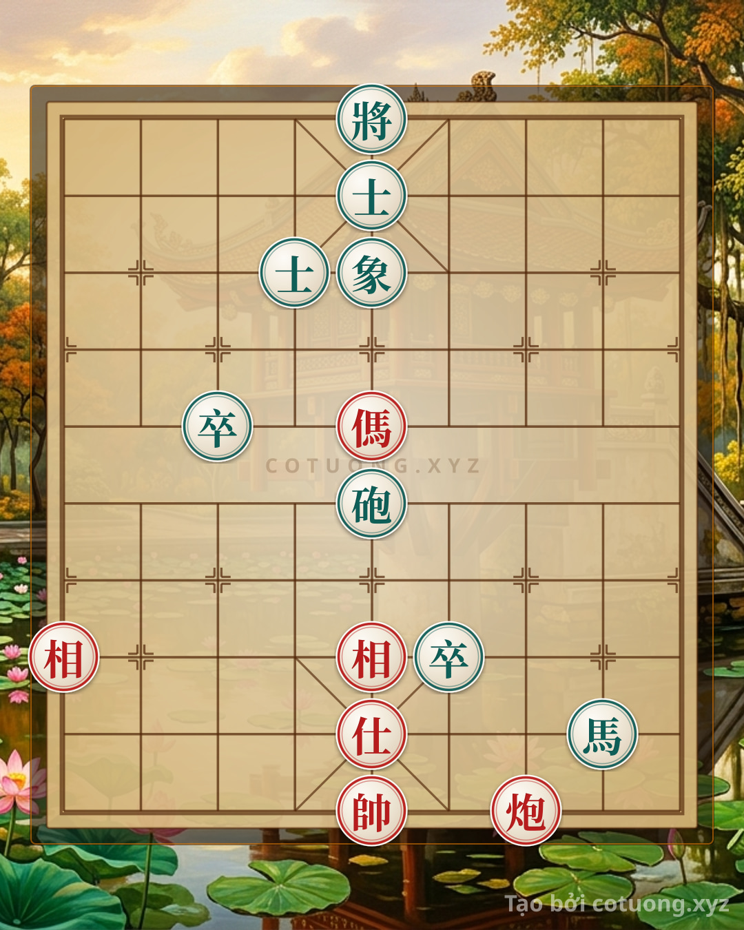 Challenge: Xiangqi: The 5-Move Checkmate Against Black - Killer Tactics - Can you solve it?