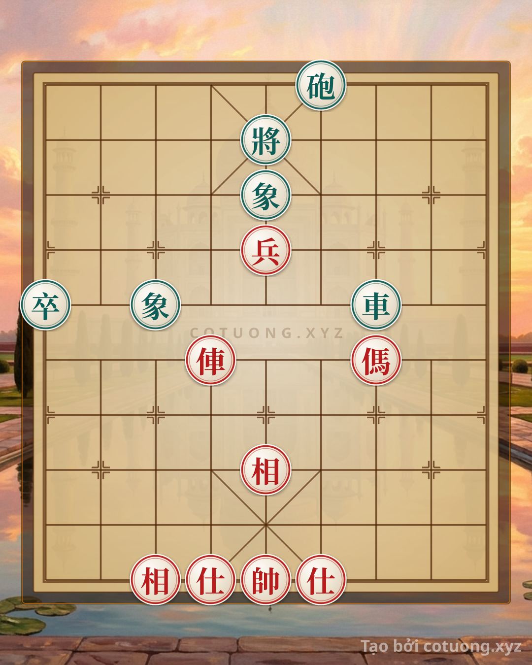 Challenge: Classic Checkmate: Red Chariot's Piercing Strike - The Shortest Path to Victory in 3 Moves - Can you solve it?