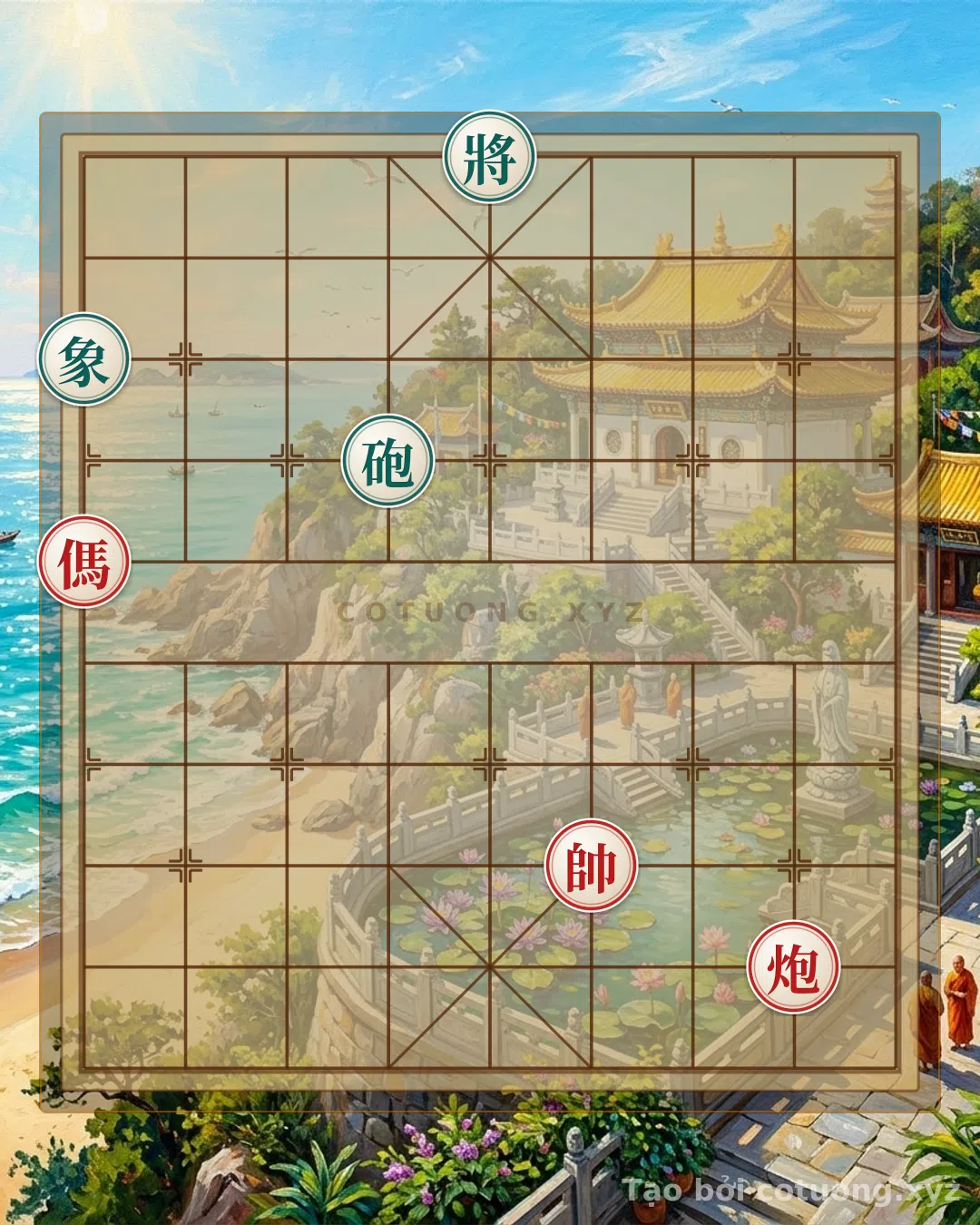 Thử Thách: 'Mã Đỏ Tấn Lộ 6' - Chiến Thắng Với Một Nước Đánh Trúng Tâm Trạng! - Bạn có thể giải được?