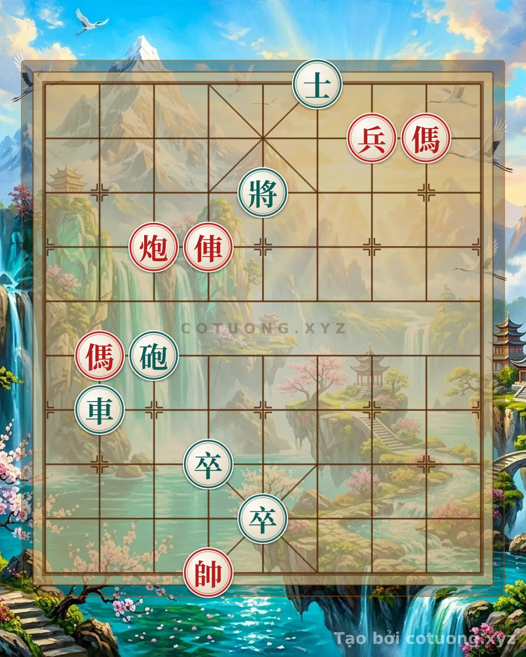 Thế cờ: Xiangqi: The Red Rook's 6th File Opening - Defensive Counterattack Strategy — Cờ Tướng Online