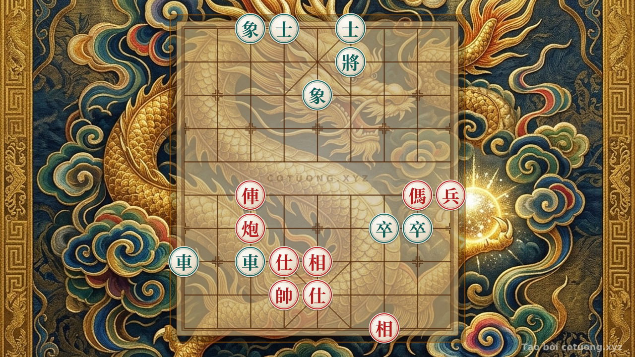 Thế cờ: The Secret Tactics of the Rook, Cannon, Horse and Pawn: Flipping the Classic Xiangqi Board in One Move - Masterful Strategies from Ancient to Modern — Cờ Tướng Online