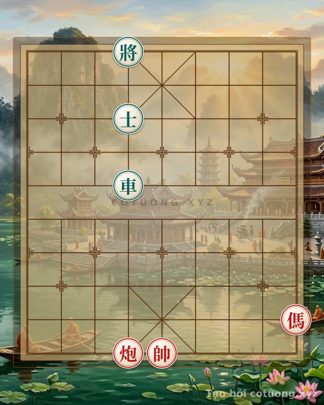 Challenge: Red General: Strategy to Attack the Black Chariot with 1 Horse and 1 Cannon - Can you solve it?